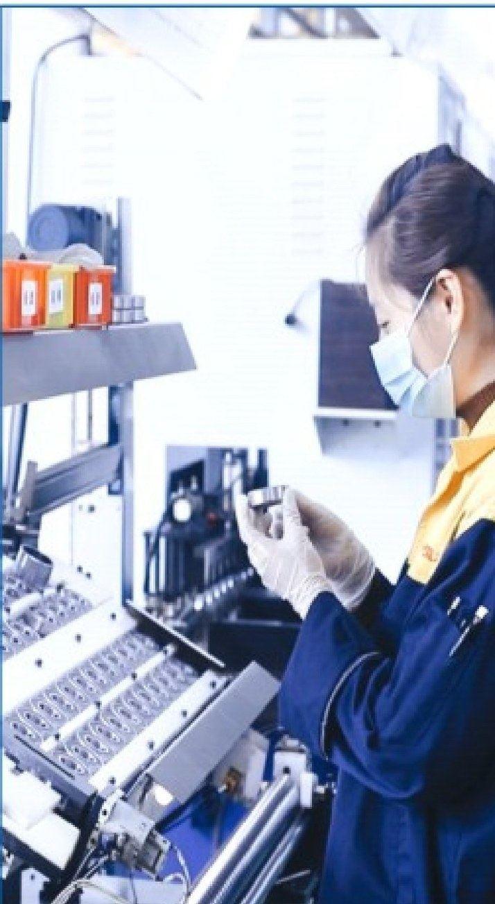 Fully automatic bearing assembly line