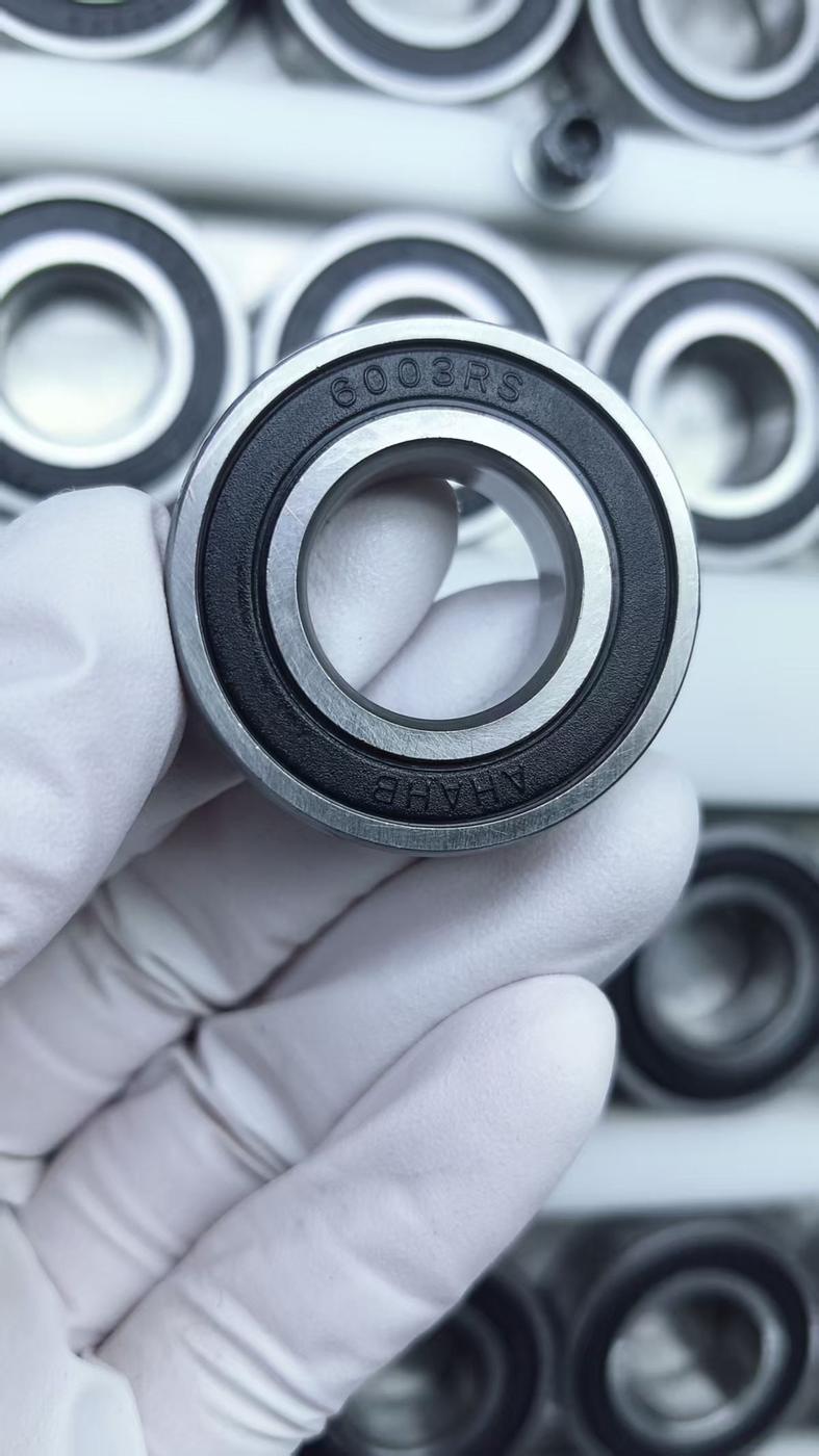 Bearing components after grinding process
