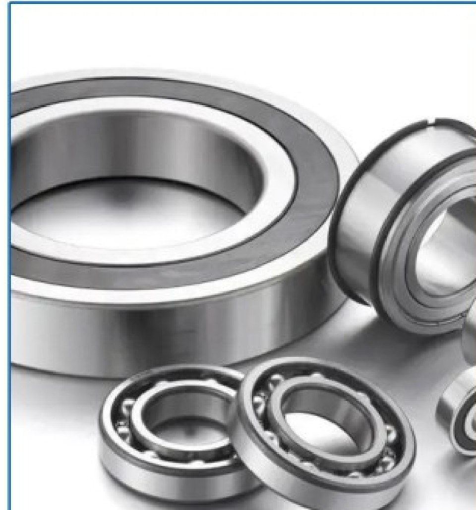 Sealed deep groove ball bearing, 2RS type