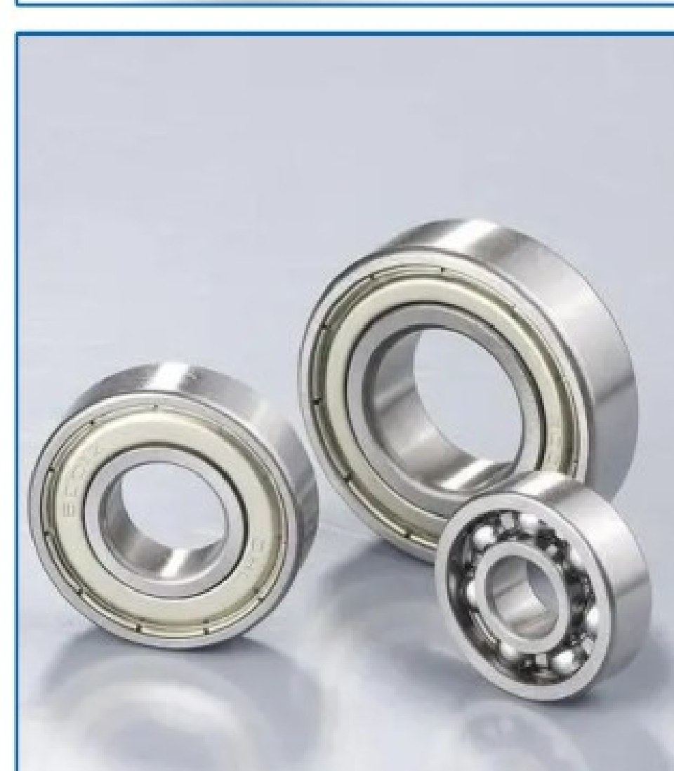 6300 series deep groove ball bearings with metal shields